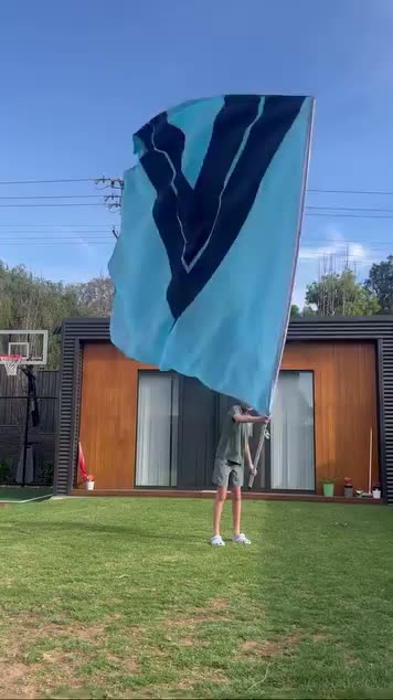 Flag in action 02